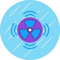 Gamma Ray Vector Icon Design