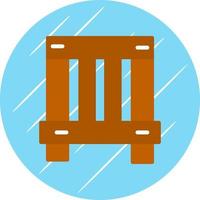 diseño de icono de vector de caja de madera