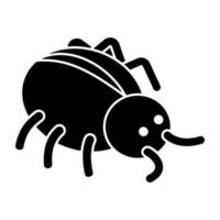 A perfect design icon of bug vector