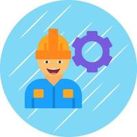 Worker Vector Icon Design