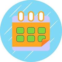 diseño de icono de vector de calendario