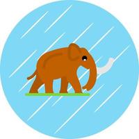 diseño de icono de vector de mamut