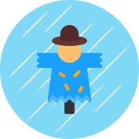 Scarecrow Vector Icon Design