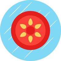 diseño de icono de vector de tomate