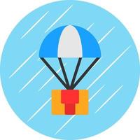 Parachute Vector Icon Design