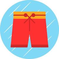 Swimming Suit Vector Icon Design