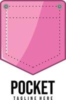 Pocket Shapes Patch Stock Illustration Vector Image