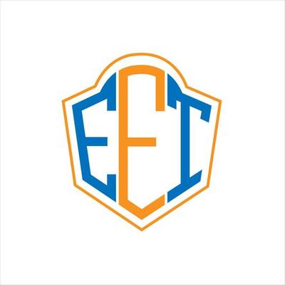 EET abstract monogram shield logo design on white background. EET creative initials letter logo.EET abstract monogram shield logo design on white background. EET creative initials letter logo.