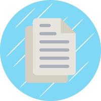 Document Vector Icon Design