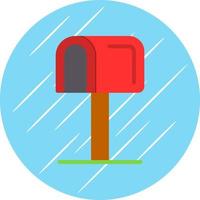 Mailbox Vector Icon Design