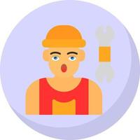 Plumber Vector Icon Design