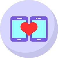 Dating Vector Icon Design