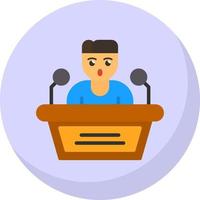 Conference Vector Icon Design