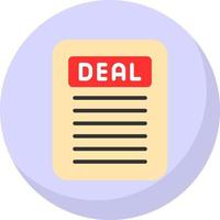 Deal Vector Icon Design