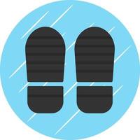 Footsteps Vector Icon Design