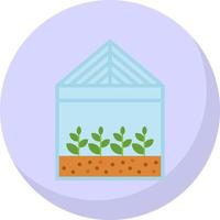 Greenhouse Vector Icon Design