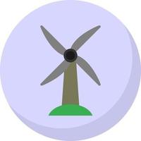 Windmill Vector Icon Design