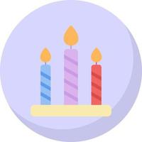 Candle Vector Icon Design