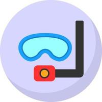 Scuba Diving Vector Icon Design