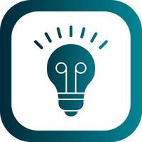 Light Bulb Vector Icon Design