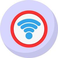 diseño de icono de vector de señal wifi