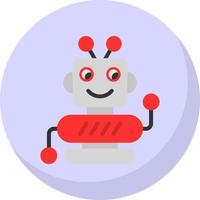 Robot Vector Icon Design