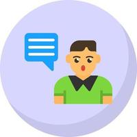 Conversation Vector Icon Design