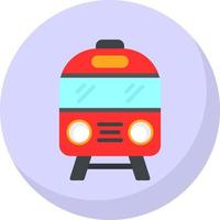 diseño de icono de vector de tren