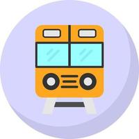 diseño de icono de vector de tren