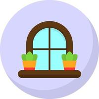 Window Vector Icon Design