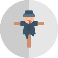 Scarecrow Vector Icon Design