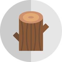 Log Vector Icon Design