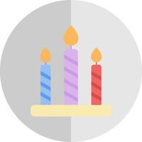 Candle Vector Icon Design