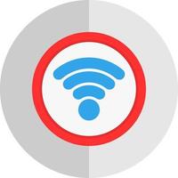 diseño de icono de vector de señal wifi