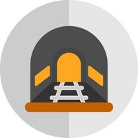 diseño de icono de vector de túnel