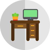 Desk Vector Icon Design