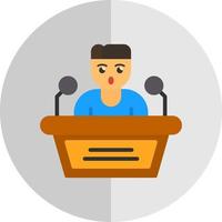 Conference Vector Icon Design