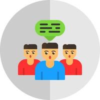 Discussion Vector Icon Design