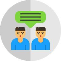 Talk Vector Icon Design