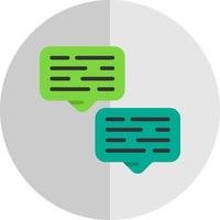 Conversation Vector Icon Design