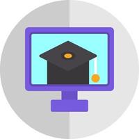 E Learning Vector Icon Design