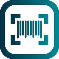 Barcode Scan Vector Icon Design