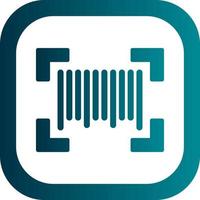 Barcode Scan Vector Icon Design