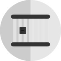 Prison Cell Vector Icon Design