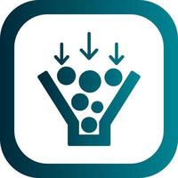 Bottleneck Vector Icon Design