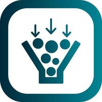 Bottleneck Vector Icon Design