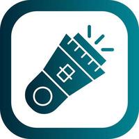 Flashlight Vector Icon Design