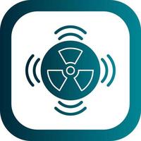 Gamma Ray Vector Icon Design