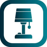 Floor Lamp Vector Icon Design