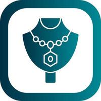 Necklace Vector Icon Design